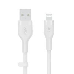 USB lādētāja kabelis Belkin Balts cena un informācija | Lādētāji un adapteri | 220.lv
