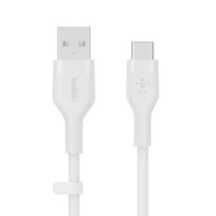 USB lādētāja kabelis Belkin Balts cena un informācija | Lādētāji un adapteri | 220.lv