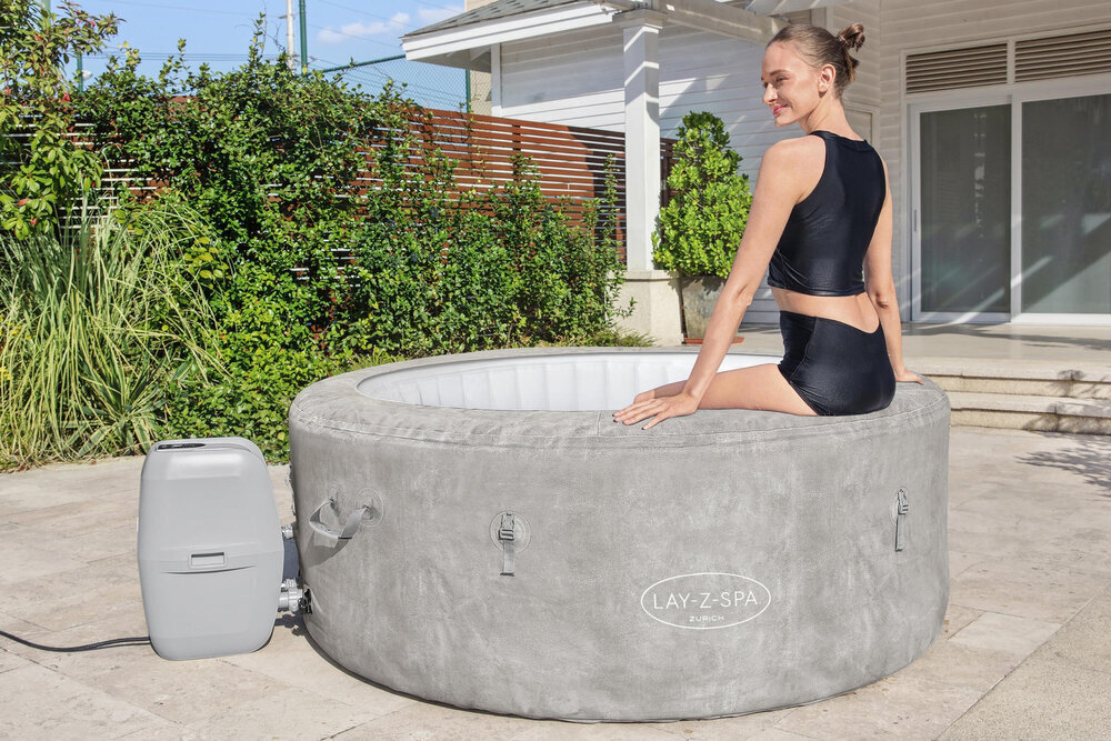 Bestway džakuzi "Lay-Z-Spa ZURICH" 2-4 personām cena un informācija | Baseini | 220.lv