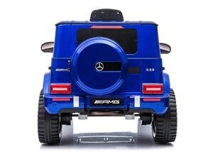Детский одноместный электромобиль Mercedes G63, синий цена и информация | Электромобили для детей | 220.lv