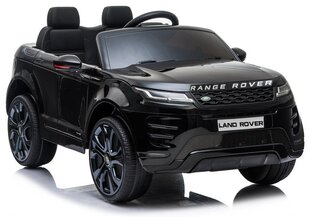 Bērnu elektromobilis Range Rover Evoque, melns cena un informācija | Bērnu elektroauto | 220.lv