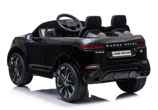 Bērnu elektromobilis Range Rover Evoque, melns cena un informācija | Bērnu elektroauto | 220.lv