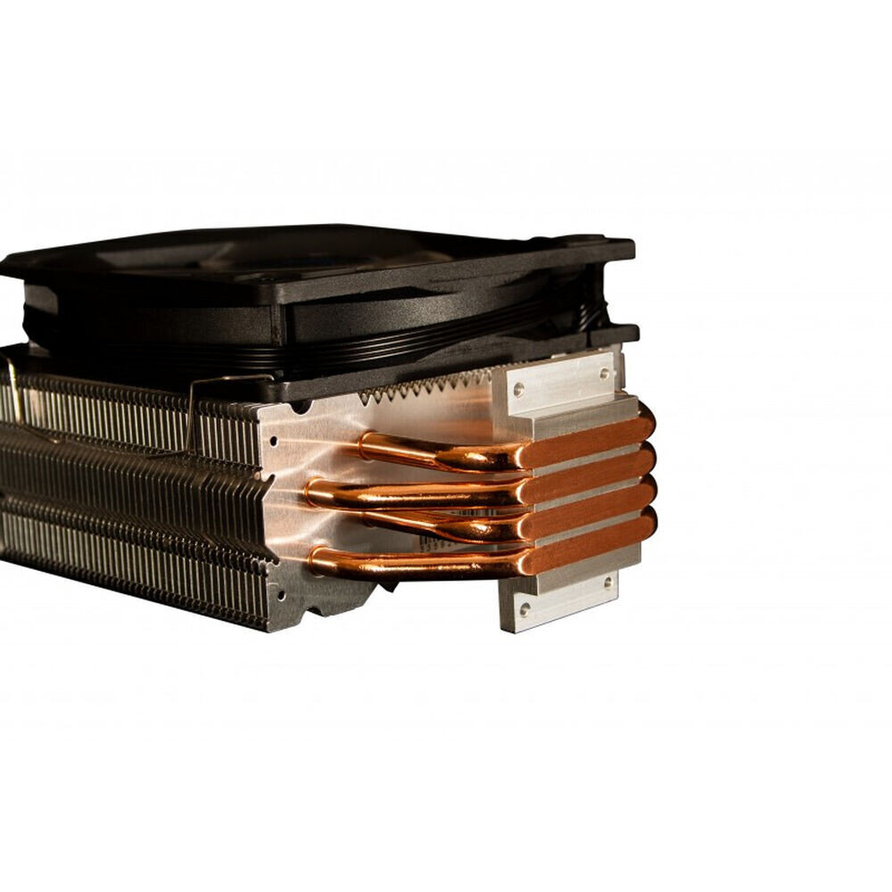 Ventilators un Siltuma Izlietne CoolBox DG-VCPU-CY2-LB 1800 rpm Ø 12 cm cena un informācija | Datora ventilatori | 220.lv