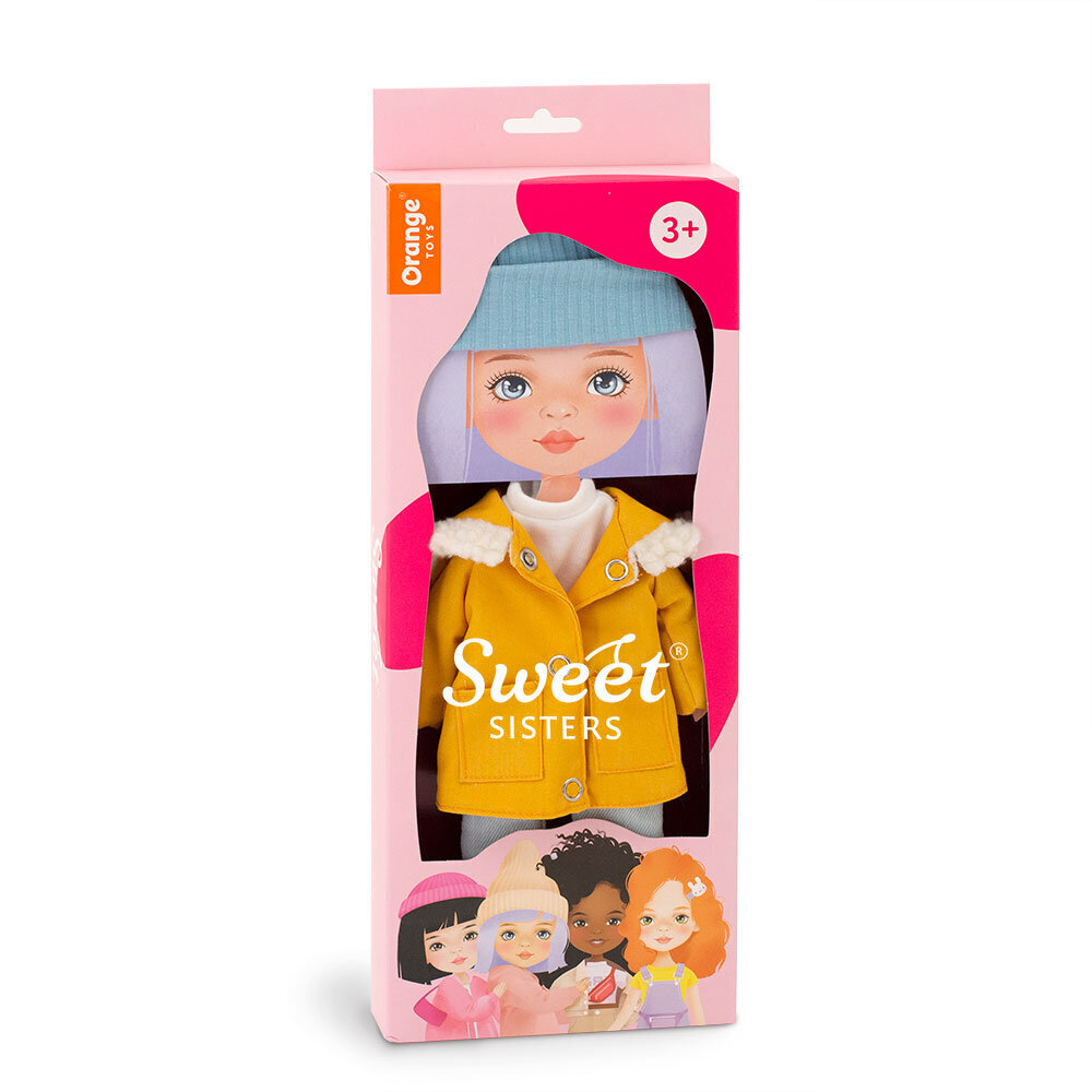 Sweet Sisters apģērbu komplekts: Sinepju krāsas parka cena un informācija | Rotaļlietas meitenēm | 220.lv