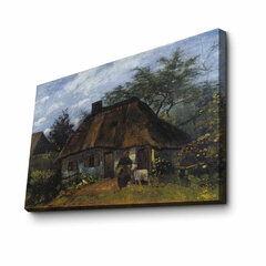 Reprodukcija Farmhouse in Nuenen cena un informācija | Gleznas | 220.lv