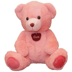 Медведь Розовый цена и информация | Мягкие игрушки | 220.lv