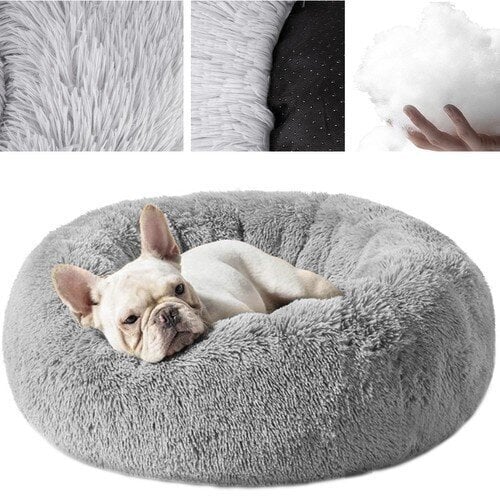 Guļvieta sunim, 60 cm - pelēks cena un informācija | Suņu gultas, spilveni, būdas | 220.lv