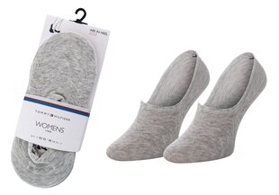 Женские носки TOMMY HILFIGER, 2 пары, серые 383024001 758 14392 цена и информация | Женские носки | 220.lv