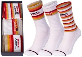 Женские носки Tommy Hilfiger, 3 пары, белые 701218413 001 43085 цена и информация | Женские носки | 220.lv
