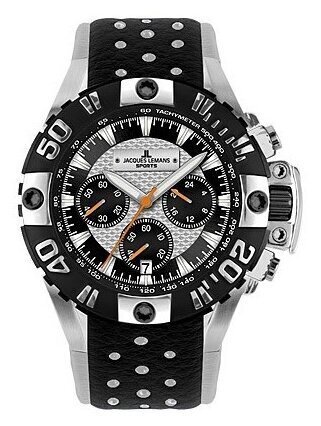 Vīriešu pulkstenis Jacques Lemans Sports Powerchrono 08 1-1378A cena un informācija | Vīriešu pulksteņi | 220.lv