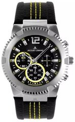 Vīriešu pulkstenis Jacques Lemans Sports Powerchrono 10 1-1455C цена и информация | Мужские часы | 220.lv