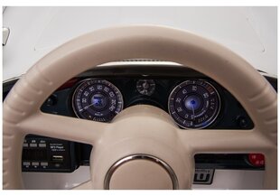 Vienvietīgs elektromobilis BMW Retro, balts cena un informācija | Bērnu elektroauto | 220.lv