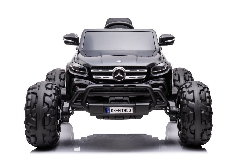Bērnu vienvietīgs elektromobilis Mercedes DK-MT950 MP4, melns cena un informācija | Bērnu elektroauto | 220.lv
