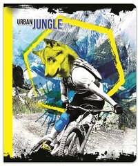 Klade Urban Jungle A5 60l. 80g, rūtiņu цена и информация | Тетради и бумажные товары | 220.lv