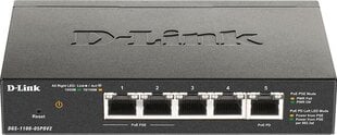 D-Link DGS-1100-05PDV2 цена и информация | Коммутаторы (Switch) | 220.lv