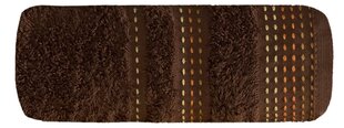 Полотенце Pola, 50x90 см, коричневое цена и информация | Полотенца | 220.lv