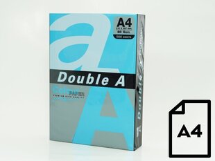 Цветная бумага Double A Deep Blue, 80г, A4, 500 листов цена и информация | Тетради и бумажные товары | 220.lv