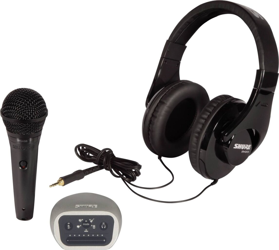 Shure P58-CN-240-MVI Shure digitālo ierakstu komplekts цена и информация | Austiņas | 220.lv