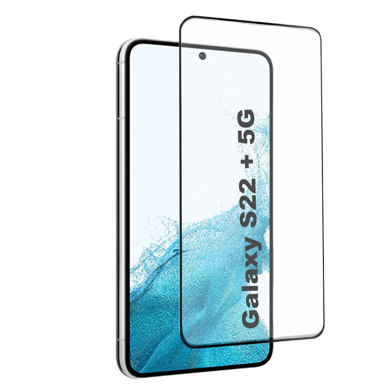 Samsung Galaxy S22 Plus aizsargstikls(fingerprint sensitive) 5D SuperThin pilnam ekrānam cena un informācija | Ekrāna aizsargstikli | 220.lv