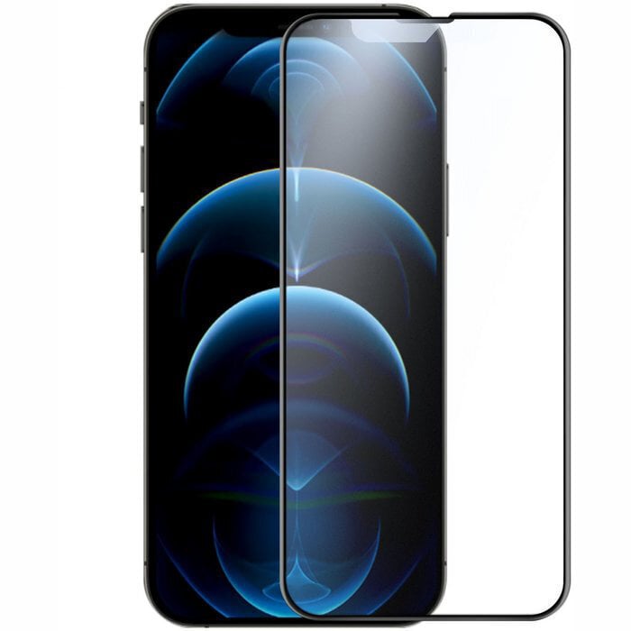 Apple iPhone 13Pro Max DustProof Matte aizsargstikls (antifingerprint) 5D glass pilnam ekrānam cena un informācija | Ekrāna aizsargstikli | 220.lv