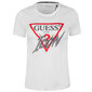 Sieviešu T-krekls Guess T-SHIRT SS CN ICON TEE, balts W2RI07I3Z11 G011 42623 cena un informācija | T-krekli sievietēm | 220.lv