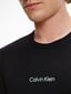 Vīriešu T-krekls CALVIN KLEIN L/S CREW NECK, melns 000NM2171E UB1 42553 cena un informācija | Vīriešu T-krekli | 220.lv
