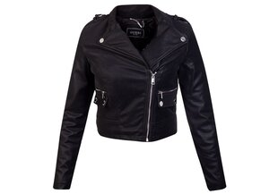 Virsjaka sievietēm GUESS FRANCES JACKET, melna W0YL24WD1P0 JBLK cena un informācija | Sieviešu virsjakas | 220.lv