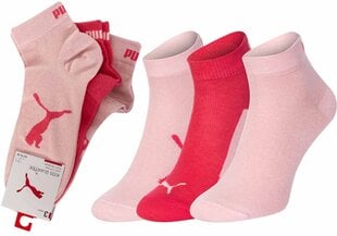 Bērnu zeķes Puma, 3 pāri, rozā 907961 07 42666 цена и информация | Носки, колготки для мальчиков | 220.lv