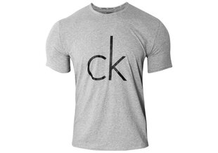 Мужская футболка Calvin Klein T-SHIRT CREW NECK, серая NB1164E 6HY 42995 цена и информация | Мужские футболки | 220.lv