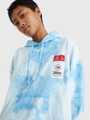 Женская толстовка Tommy Hilfiger TJW OVRSZD TIE DYE HOODIE BLUE DW0DW12646 0GY 44193 цена и информация | Женские кофты | 220.lv