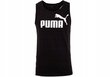 Vīriešu T-krekls PUMA ESS TANK BLACK 586670 01 44520 cena un informācija | Vīriešu T-krekli | 220.lv