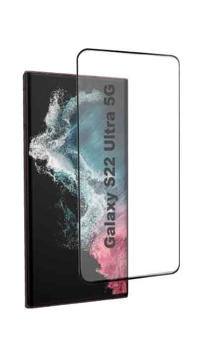 Samsung Galaxy S22 Ultra aizsargstikls(fingerprint sensitive) 5D SuperThin pilnam ekrānam cena un informācija | Ekrāna aizsargstikli | 220.lv