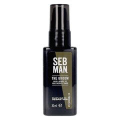 Масло для бороды The Groom Seb Man, 30 мл цена и информация | Косметика и средства для бритья | 220.lv