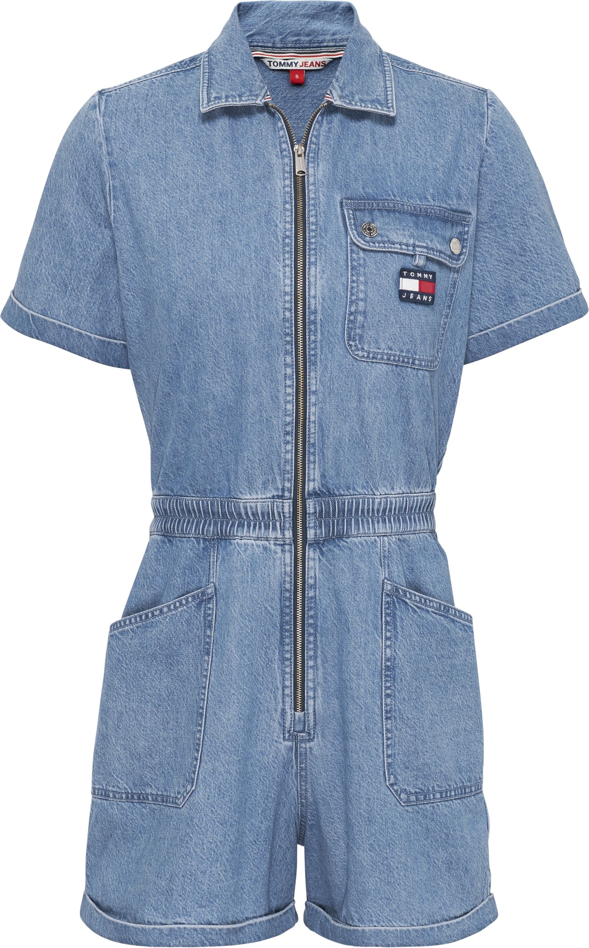 Женский комбинезон Tommy Hilfiger TJW BADGE DENIM PLAYSUIT JEANS DW0DW12880  1A5 44175, XS цена | 220.lv