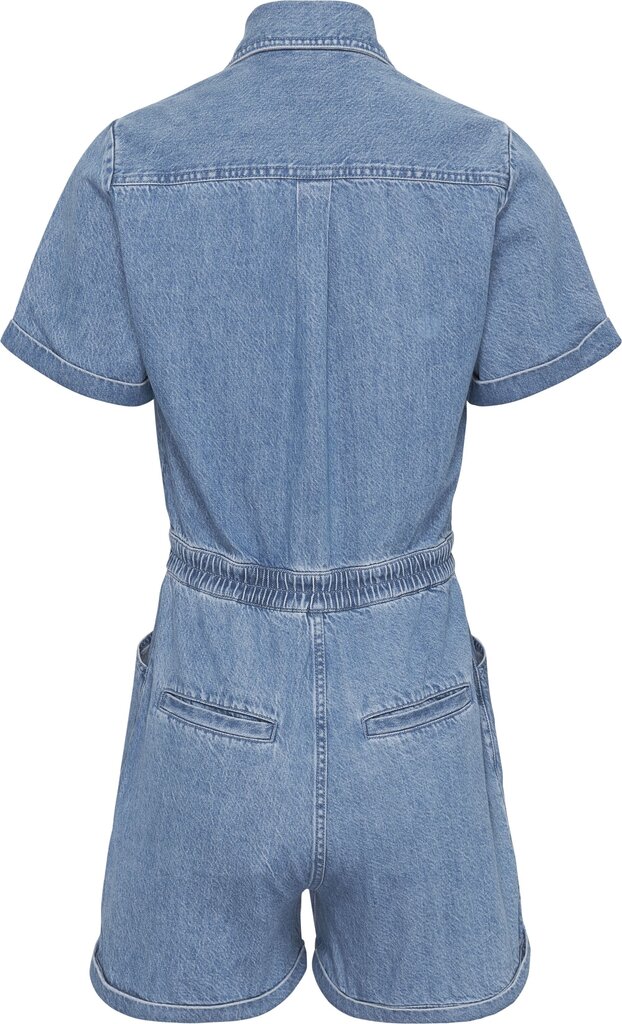 Sieviešu kombinezons Tommy Hilfiger TJW BADGE DENIM PLAYSUIT JEANS DW0DW12880 1A5 44175 cena un informācija | Sieviešu kombinezoni | 220.lv