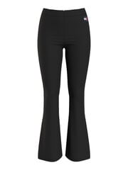 Женские спортивные штаны Tommy Hilfiger TJW BADGE FLARE LEGGING BLACK DW0DW12642 BDS 45715 цена и информация | Спортивная одежда для женщин | 220.lv