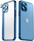 Matte soft case camera protection (electroplated) Apple iPhone 13 Pro zila (azure) цена и информация | Telefonu vāciņi, maciņi | 220.lv