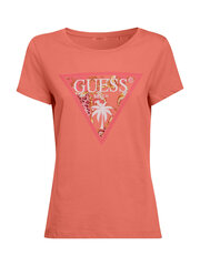 Sieviešu T-krekls Guess SS T-SHIRT, persiku krāsā, E2GI02K8FY0 G66T 43198 cena un informācija | T-krekli sievietēm | 220.lv