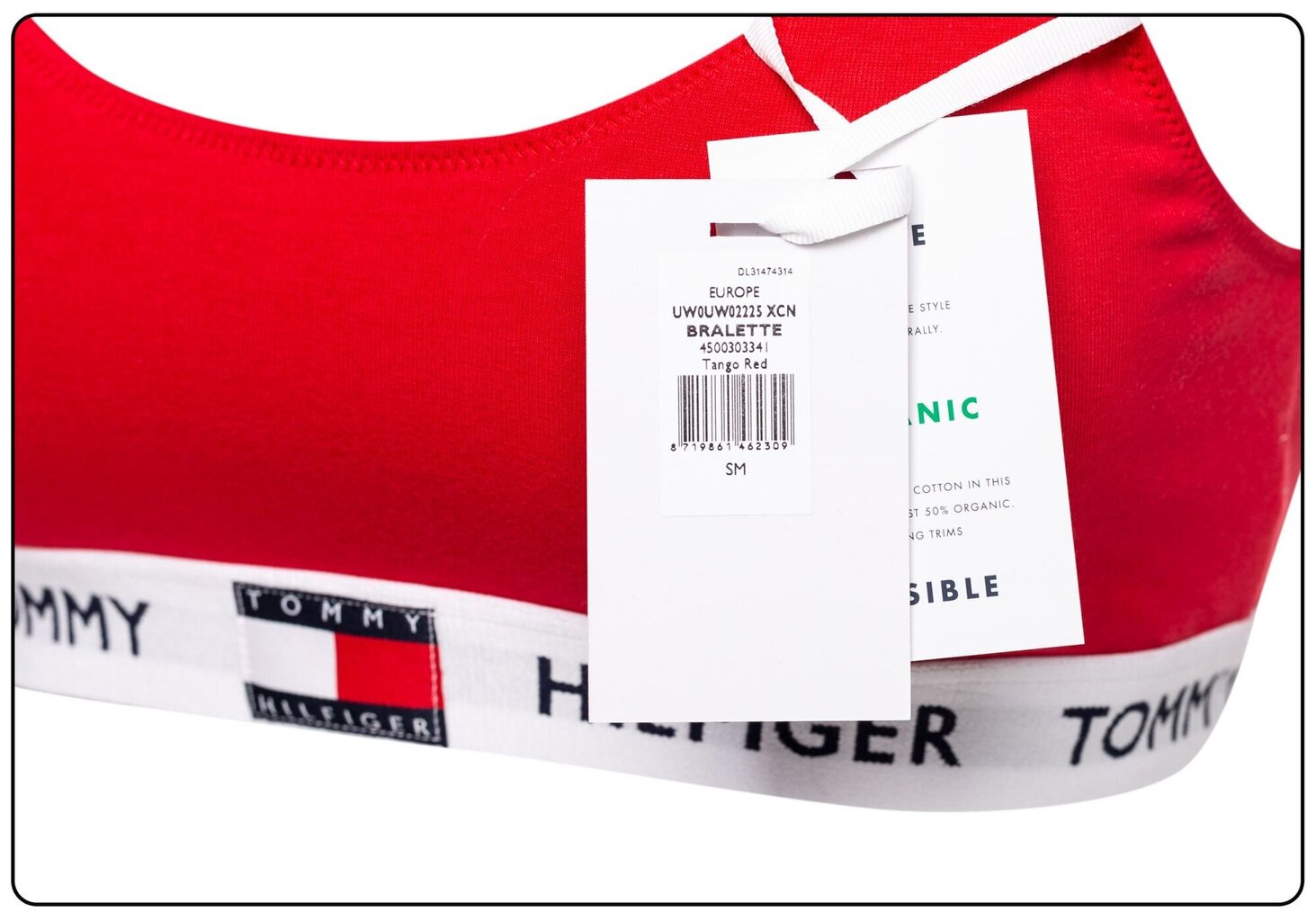 Krūšturis TOMMY HILFIGER BRALETTE, melns UW0UW02225 XCN cena un informācija | Krūšturi | 220.lv