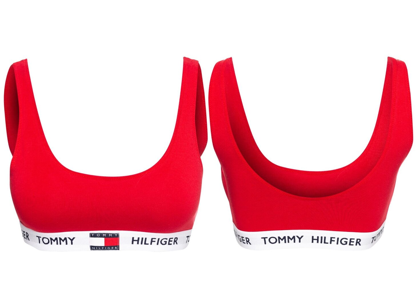 Krūšturis TOMMY HILFIGER BRALETTE, melns UW0UW02225 XCN cena un informācija | Krūšturi | 220.lv