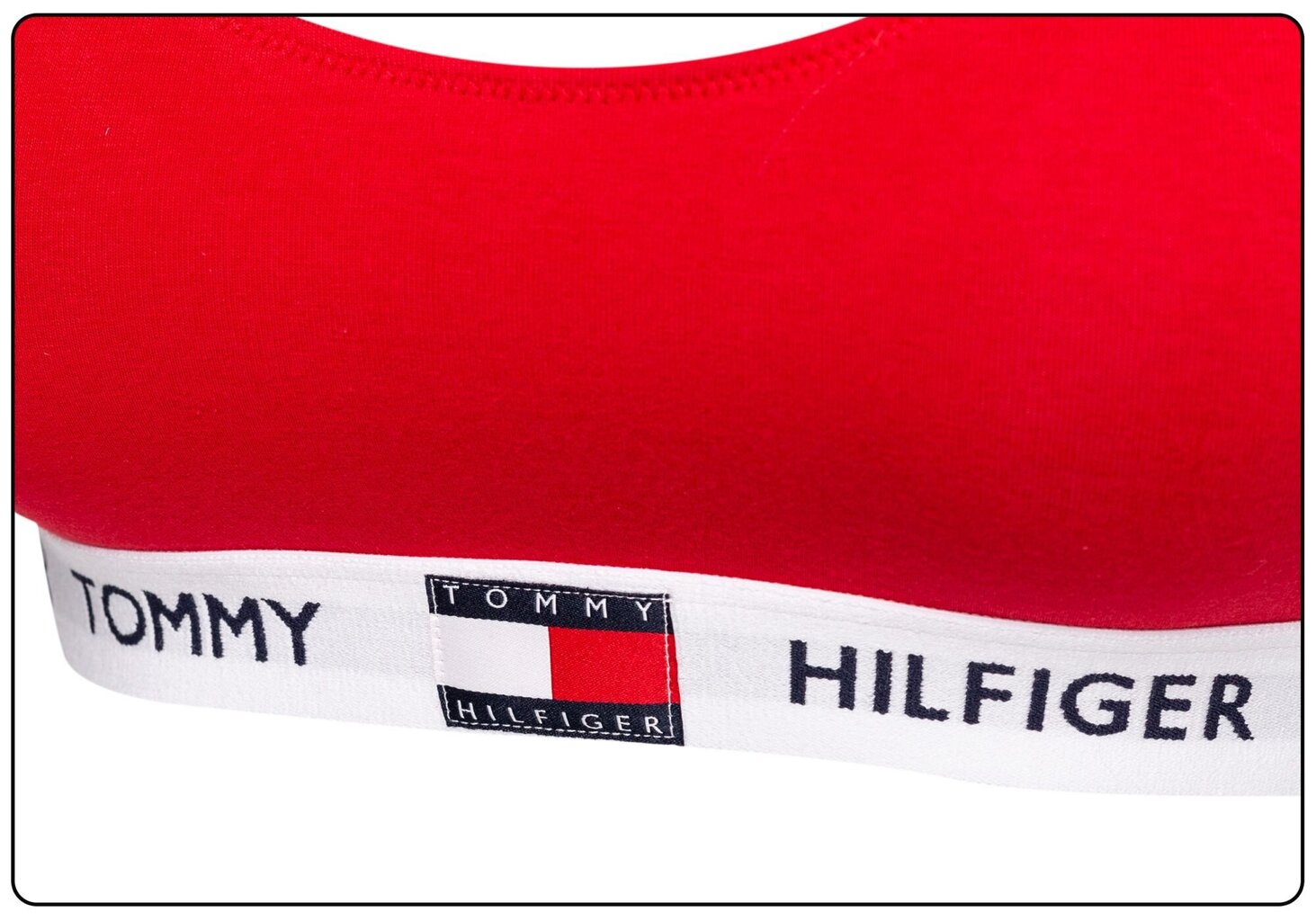 Krūšturis TOMMY HILFIGER BRALETTE, melns UW0UW02225 XCN cena un informācija | Krūšturi | 220.lv