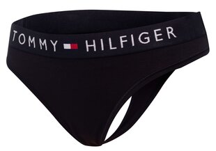 Женские трусики-стринги Tommy Hilfiger, черные UW0UW01555 990 цена и информация | Трусики | 220.lv