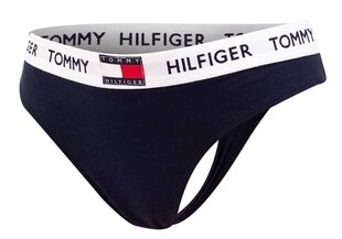 Женские трусики-стринги Tommy Hilfiger, темно-синие UW0UW02198 CHS цена и информация | Женские трусики | 220.lv