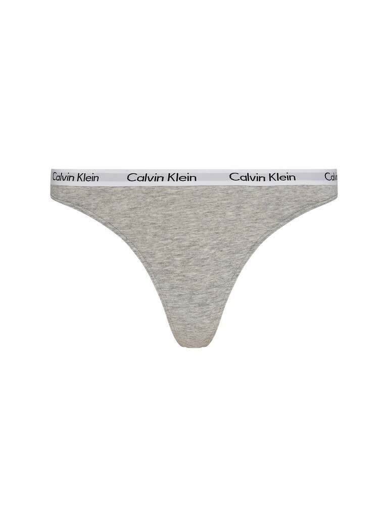 Stringbiksītes sievietēm Calvin Klein THONG, pelēkas 0000D1617E 020 45033 цена и информация | Sieviešu biksītes | 220.lv