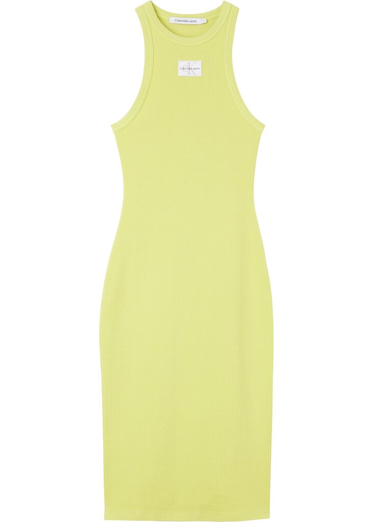 Kleita Calvin Klein ACID WASH RIB TANK DRESS LIME J20J218704 LRE 45363 cena un informācija | Svārki | 220.lv