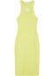 Kleita Calvin Klein ACID WASH RIB TANK DRESS LIME J20J218704 LRE 45363 cena un informācija | Svārki | 220.lv