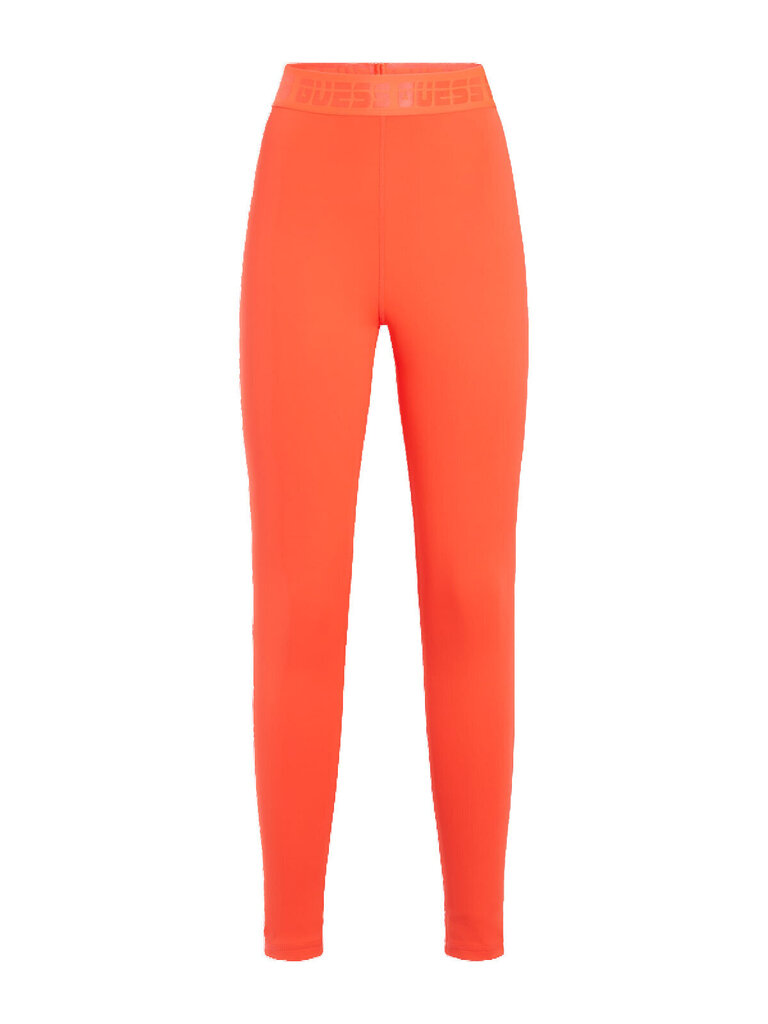 Sieviešu legingi Guess AILEEN LEGGING 4/4 ORANGE NEON V2GB13MC049 G5H8 45904 cena un informācija | Sporta apģērbs sievietēm | 220.lv