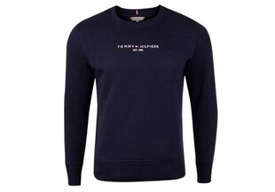 Sieviešu džemperis Tommy Hilfiger TH ESS HILFIGER C-NK SWEATSHIRT, tumši zils W0WW28220 DW5 cena un informācija | Sieviešu džemperi | 220.lv