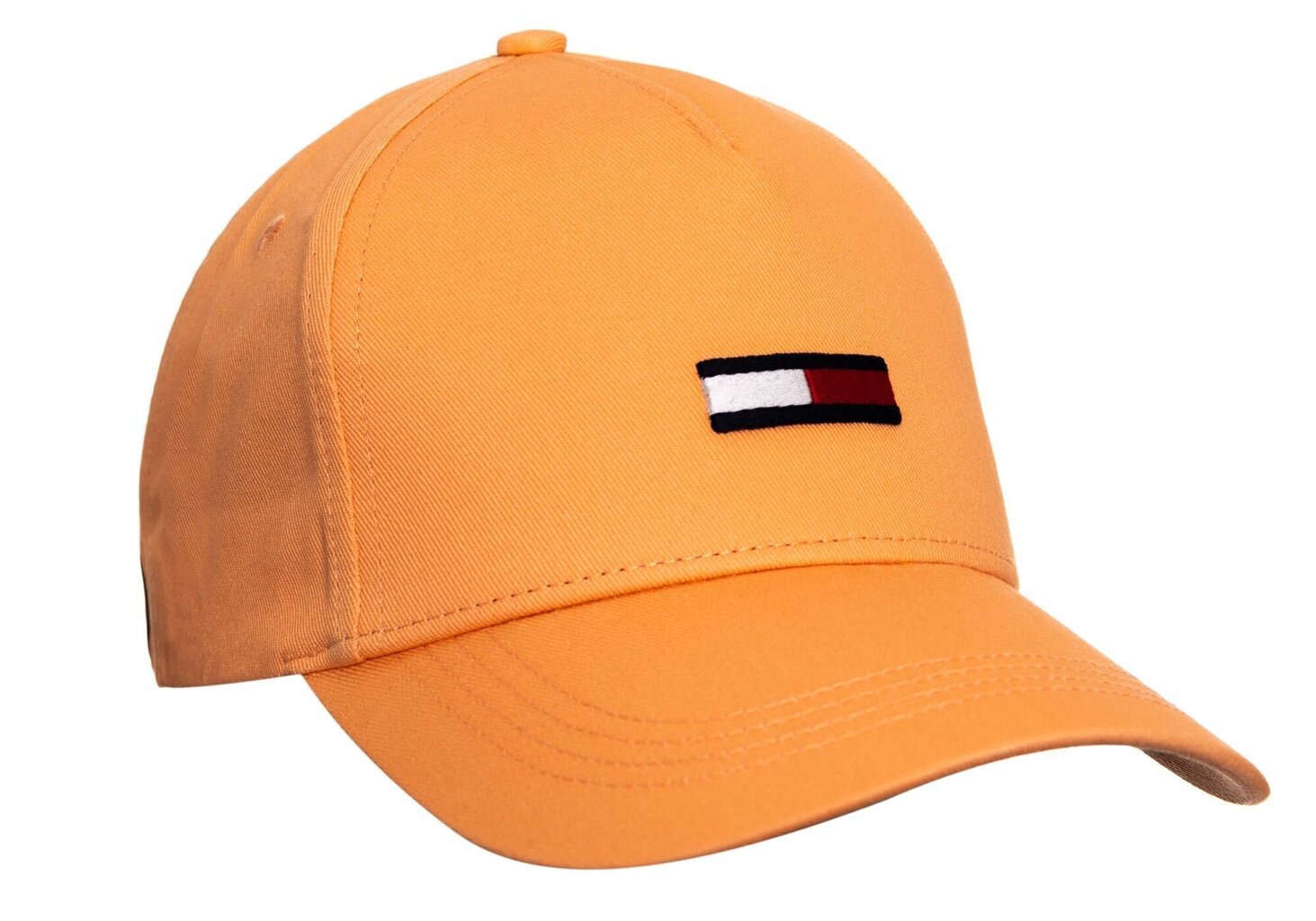 Cepure ar nagu sievietēm Tommy Hilfiger TJW FLAG CAP, persiku krāsā AW0AW08059 SAQ 37453 цена и информация | Sieviešu cepures | 220.lv