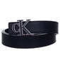 Sieviešu siksna Calvin Klein MONO HARDWARE OUTLINE BELT 30 mm, melna K60K609318 BDS 44038 cena un informācija | Sieviešu jostas | 220.lv